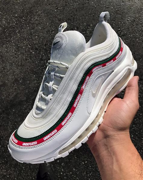 gucci air max 97 white|nike Air Max 97 undefeated.